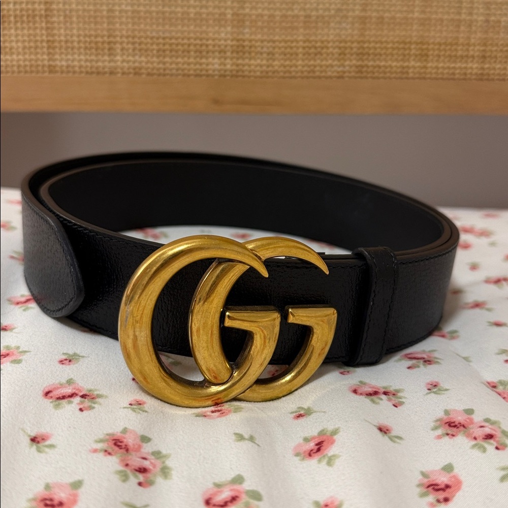 Gucci GG Marmont Wide Belt